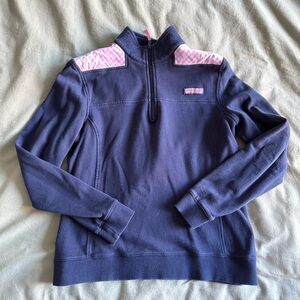 Vineyard Vines Relaxed Shep Shirt with gingham shoulder detail